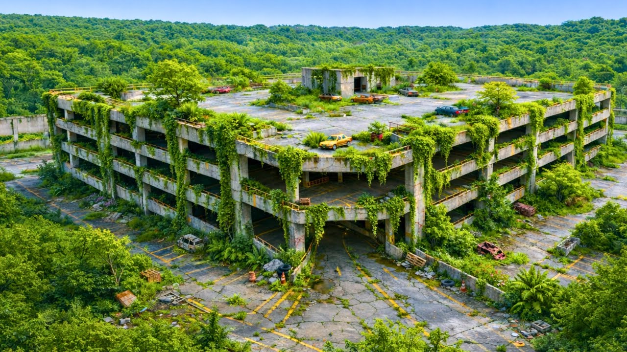 I Turned an Abandoned Parking Garage Into a Luxury Luxury House (ASMR)