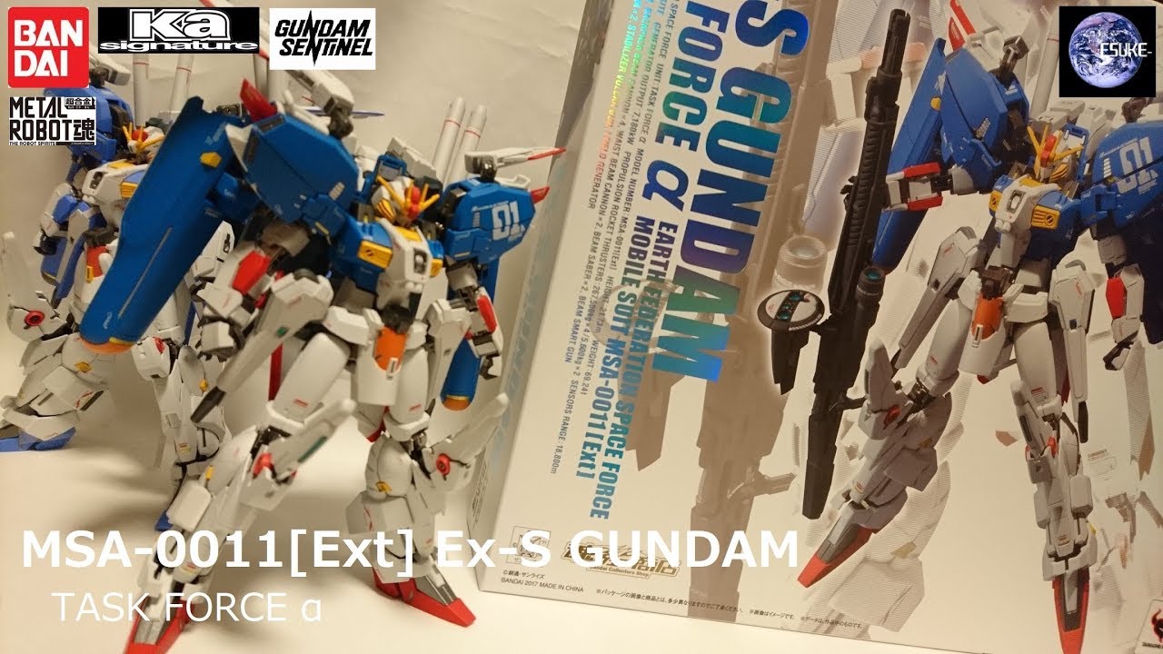 METAL ROBOT魂 Ex-S GUNDAM TASK FORCE α [Ka signature MGディープストライカー発売記念!? ガンダムセンチネル