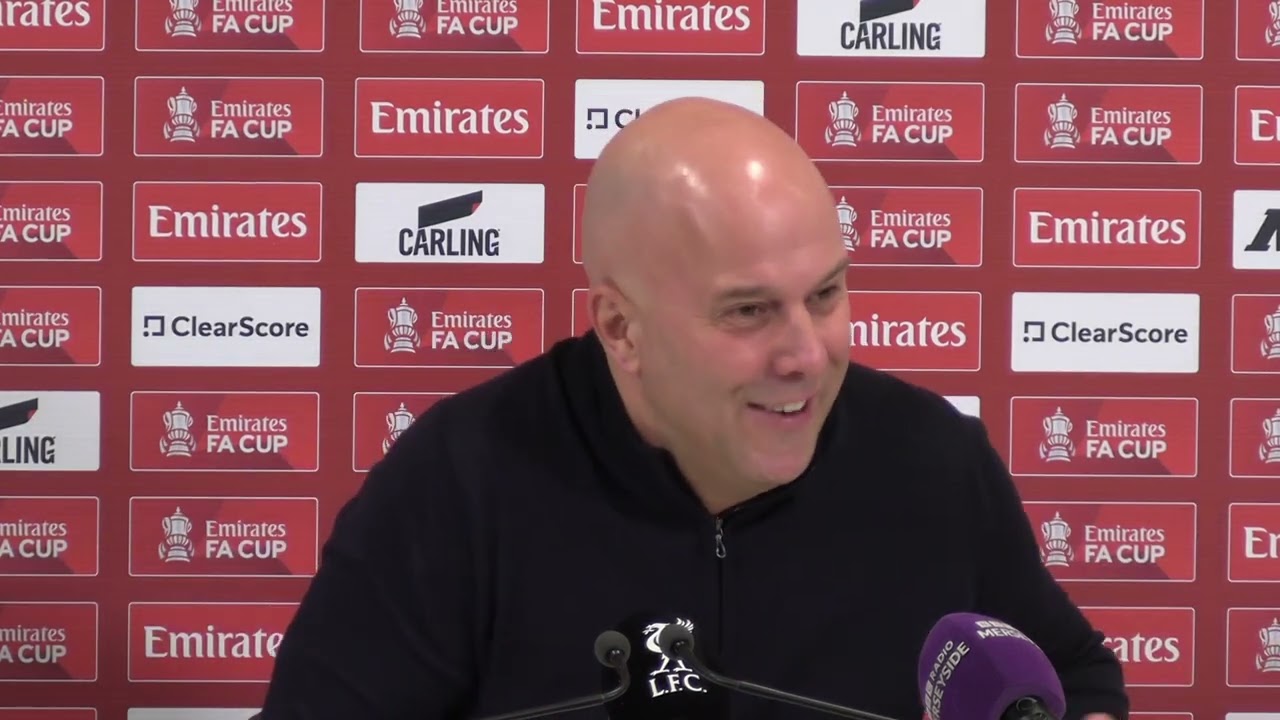 Liverpool 4-1 Barnsley: Arne Slot press conference FULL video