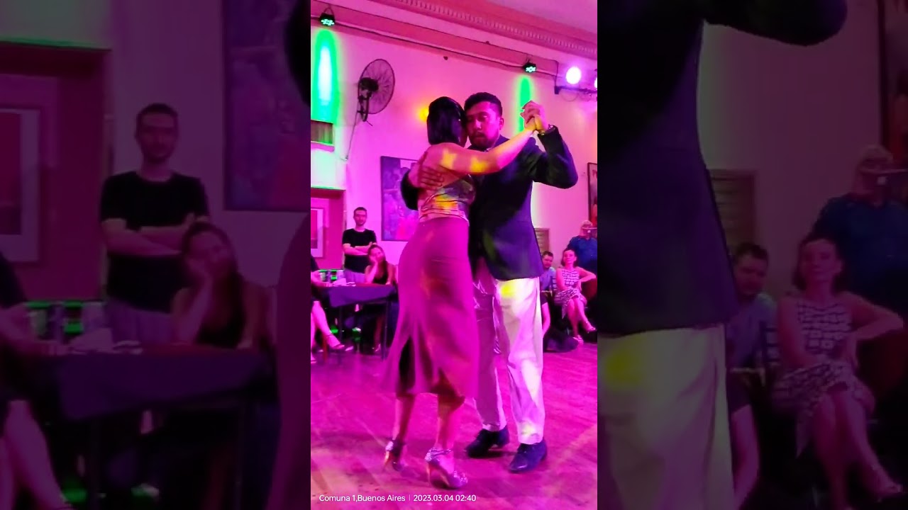 Corina Herrera & Octavio Fernandez, milonga 