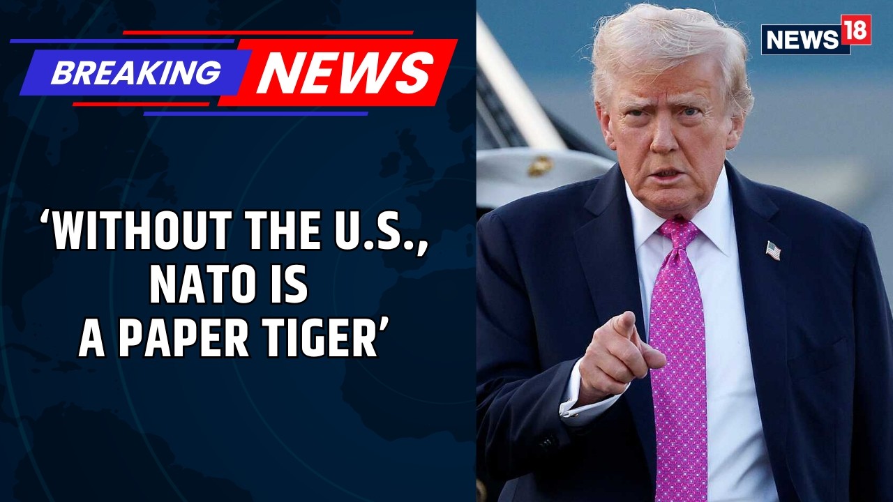 Trump Boasts US Military And Navy Might Against Iran | “Iran Had a Navy… Not Anymore” | News18