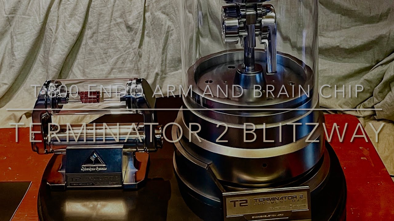 Terminator 2 T800 Endo Arm and Brain Chip Limited to 1991 pieces worldwide Blitzway Unboxing