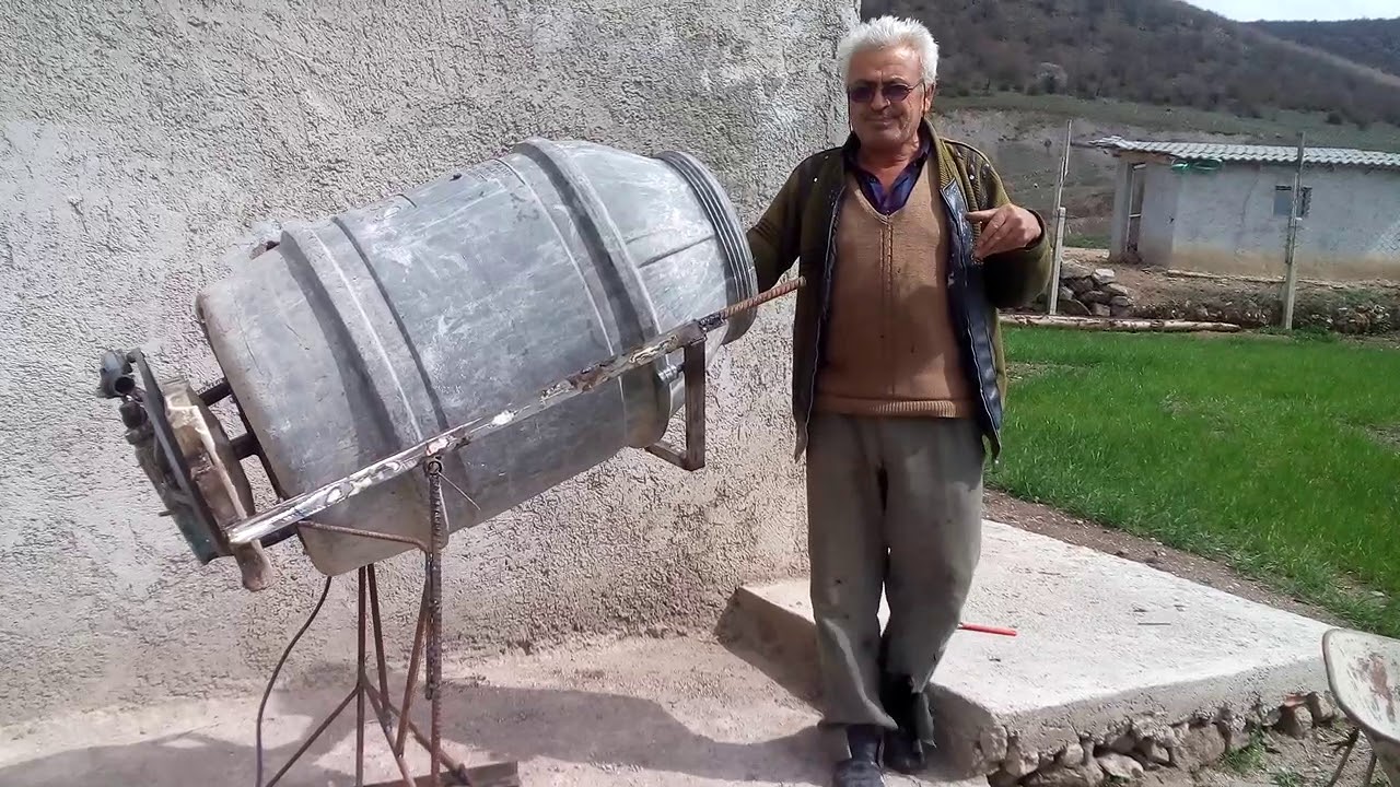 Hurdadan harç mikseri yaptık