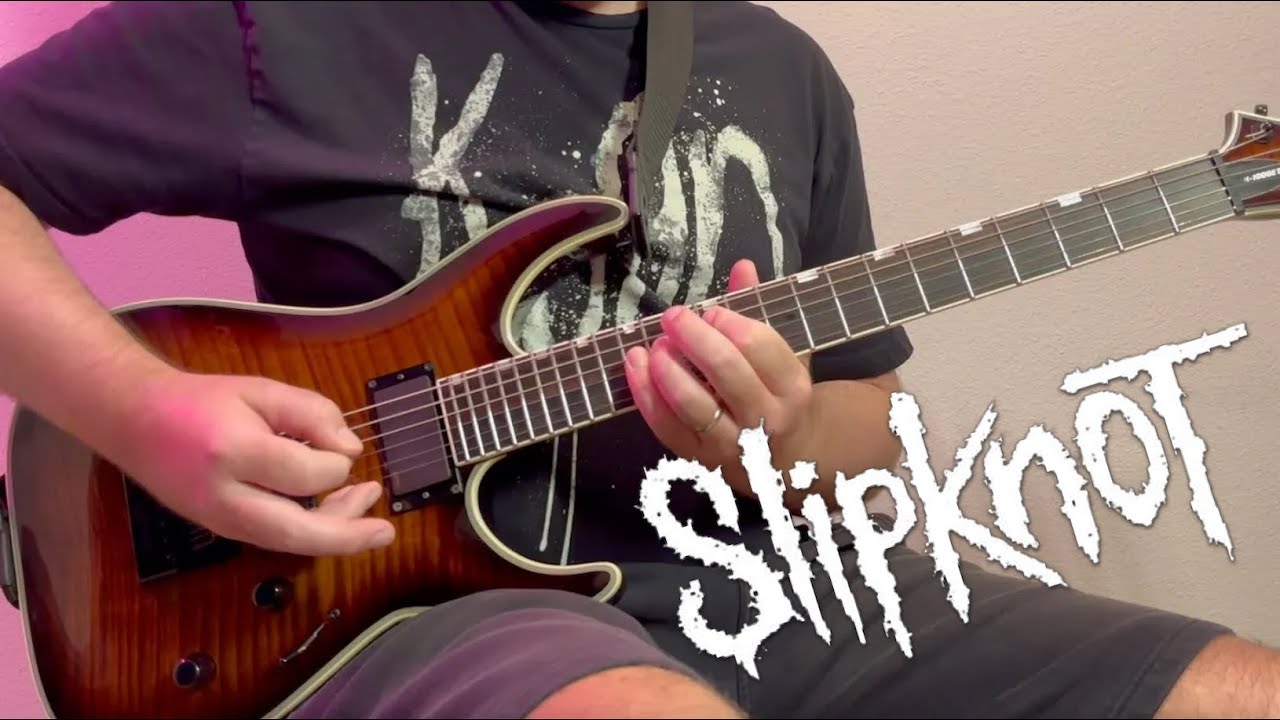 Slipknot - Before I Forget (Guitar Cover)