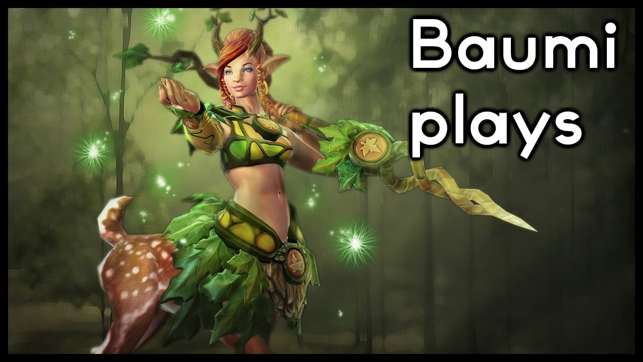 Dota 2 | СУПЕРСБАЛАНСИРОВАННАЯ ЛЕДИ-ОЛЕНЬ!! | Бауми играет за Чародейку
