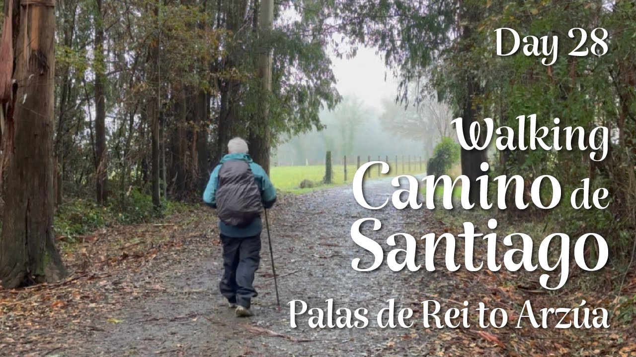 Walking Camino de Santiago - Day 28 Palas de Rei to Arzúa