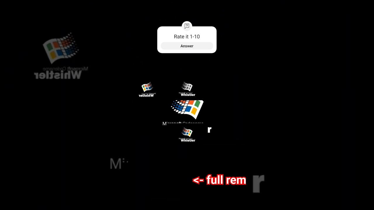 Sparta NoBGM Remix #windows #spartaremix #logo #whistler