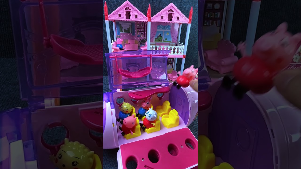 Satisfying With Unboxing & Review Peppa Pig Plane Toy ASMR #peppapig #toyhouse #satisfying #asmr