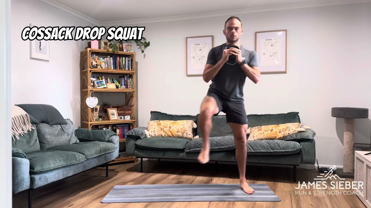 Cossack Drop Squat