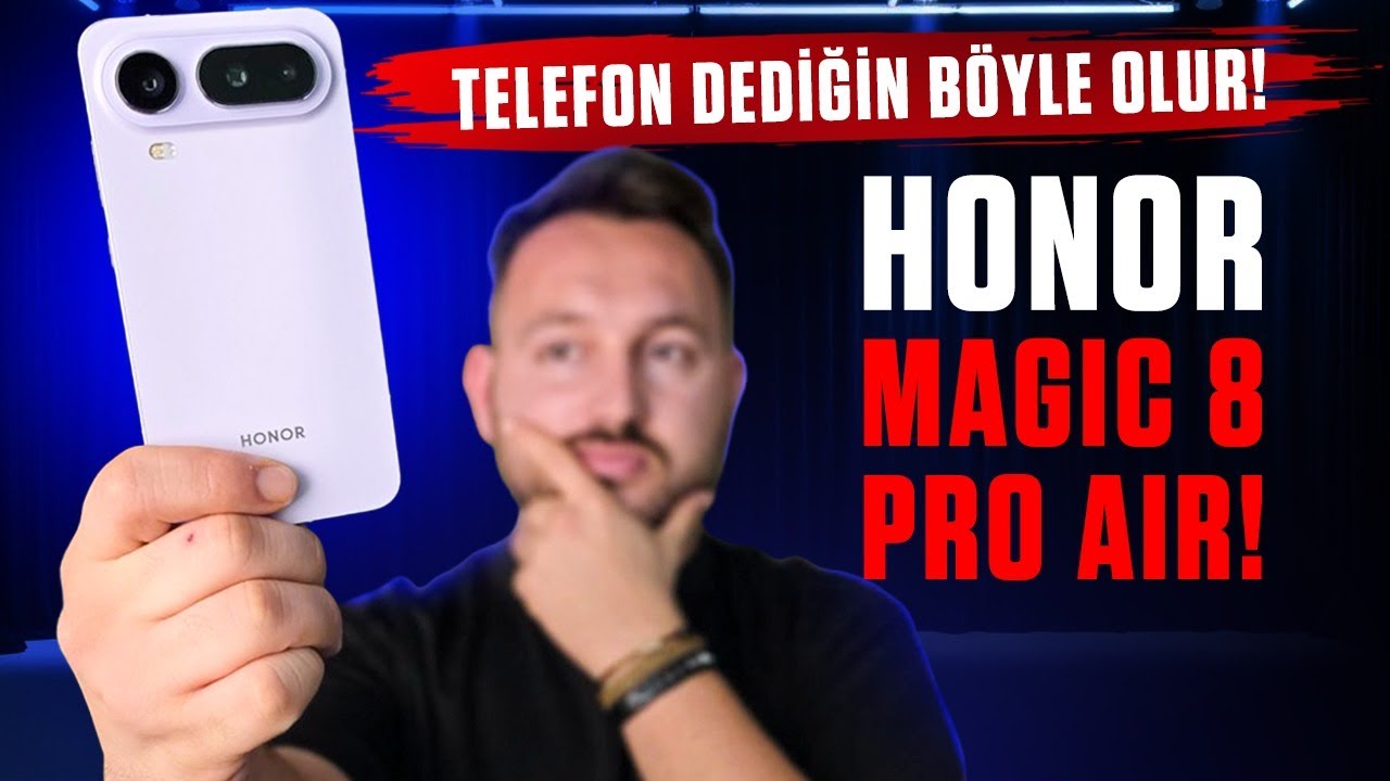 Utanırlar mı bilmem: Honor Magic 8 Pro Air! 🔥 ( TR'de İlk! )
