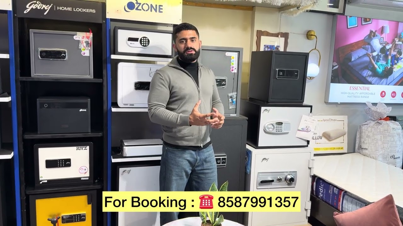 All Types of Home Safes and Lockers | Godrej & Ozone | Heavy Locker | Explained by Dhruv Puri ✅ 