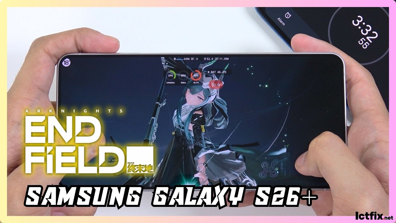 Samsung Galaxy S26 Plus Arknights Endfield Gaming Test | Exynos 2600, 120Hz Performance