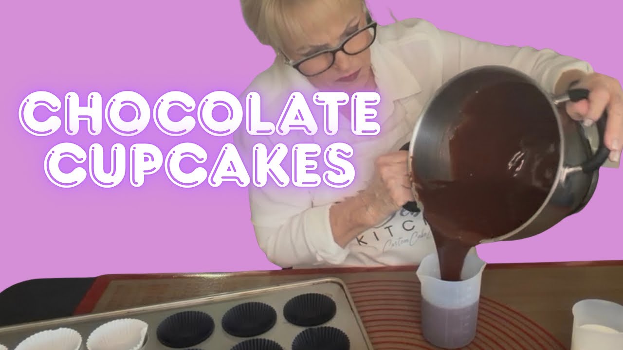 Easy Chocolate Cupcakes from Scratch Part 1 : Cake Craft with Deb 