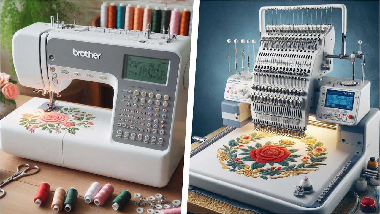 Лучшие вышивальные машины 2025 года! #bestembroiderymachine