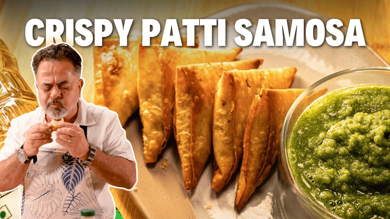 Homemade Crispy Patti Samosa | Perfect Chai-Time Snack | Chef Vicky Ratnani