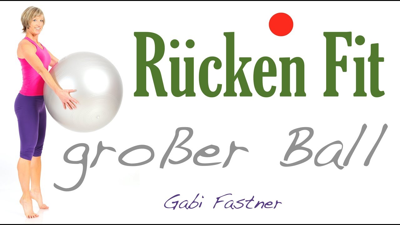 ⚾️ Wirbelsäulen-Gymnastik mit großem Ball