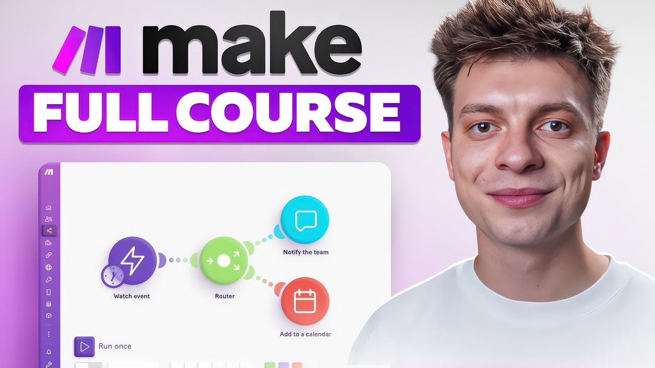 Make.com FULL COURSE 2026: Beginner to Pro (Build & Sell AI Automations)