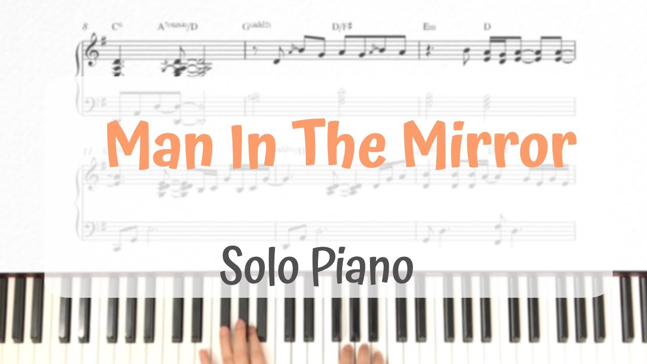 Man In The Mirror (Michael Jackson) - Jazzy Solo Piano Arrangement