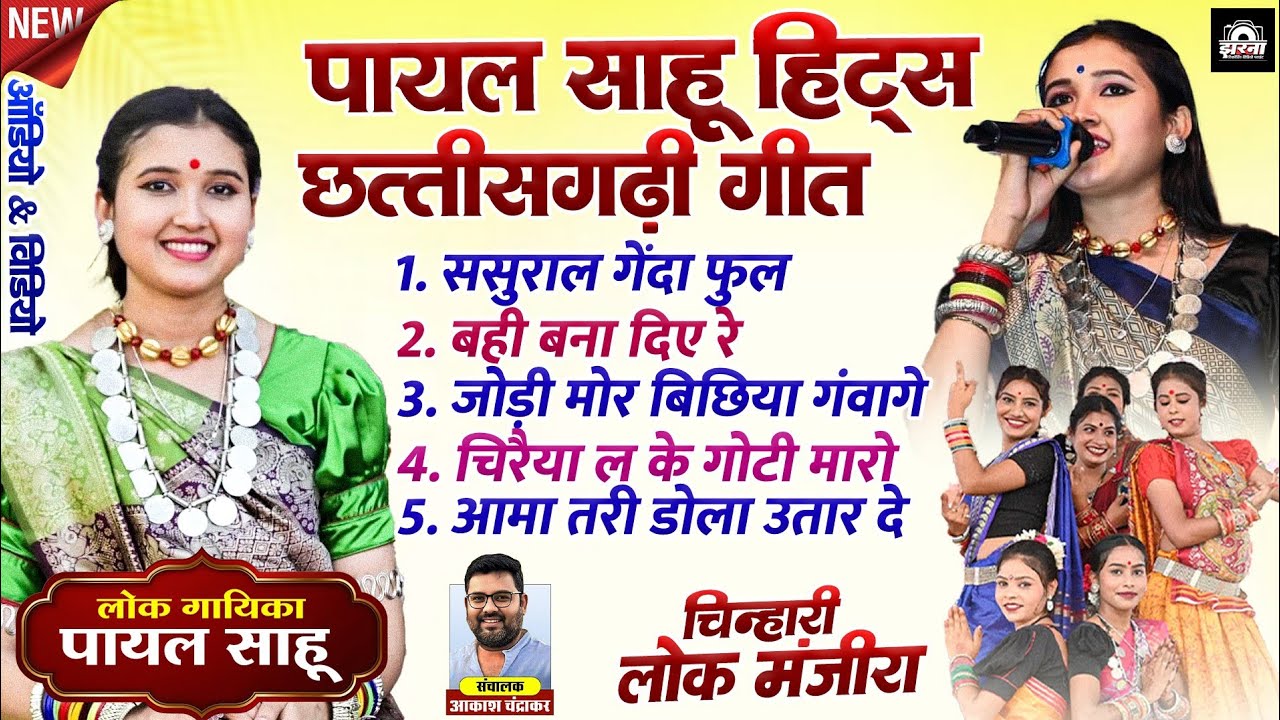 Payal Sahu Nonstop New Cg Song 2025 | Lok Manjira Program Cg Song | Chinhari Lok Manjira New Cg Song