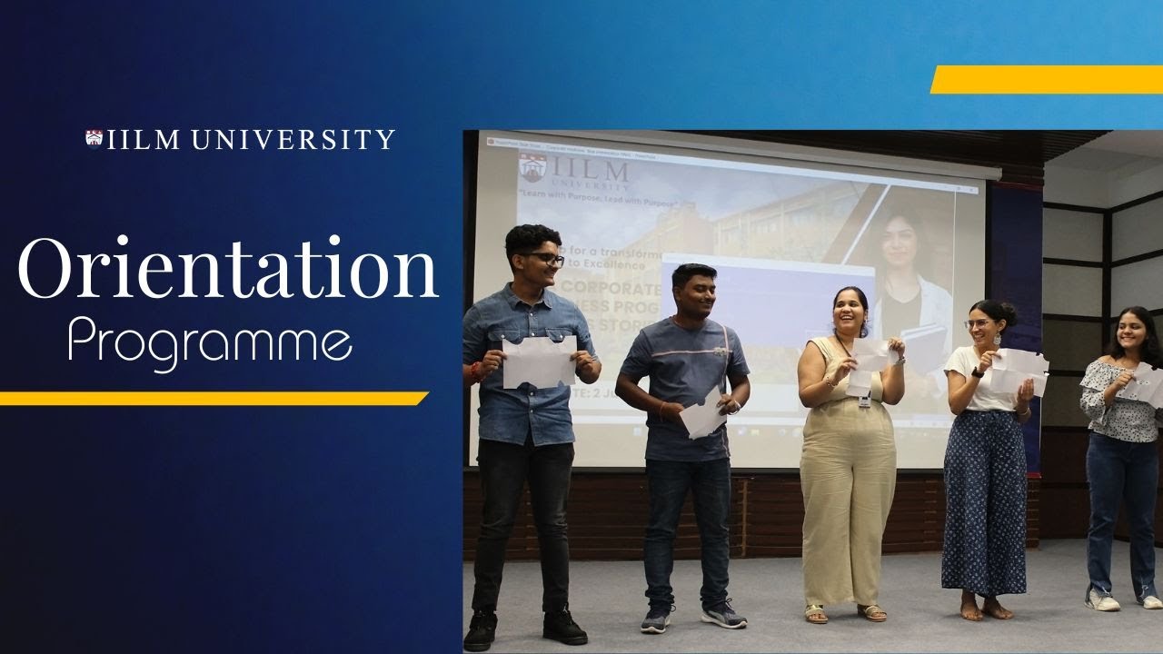 CSE orientation Highlights #iilmuniversity  || Orientation Programme at #iilm  #iilmuniversity