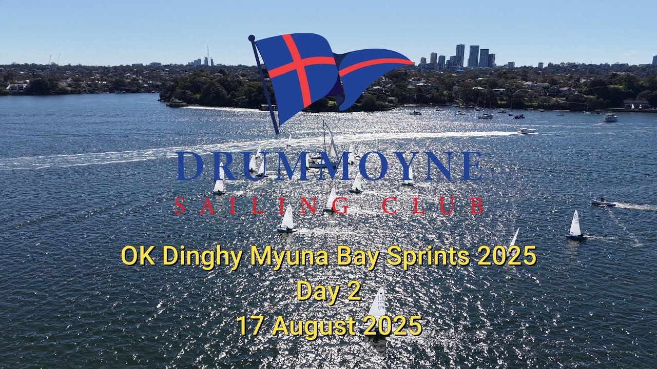 OK Dinghy Myuna Bay Sprints 2025 Day 2