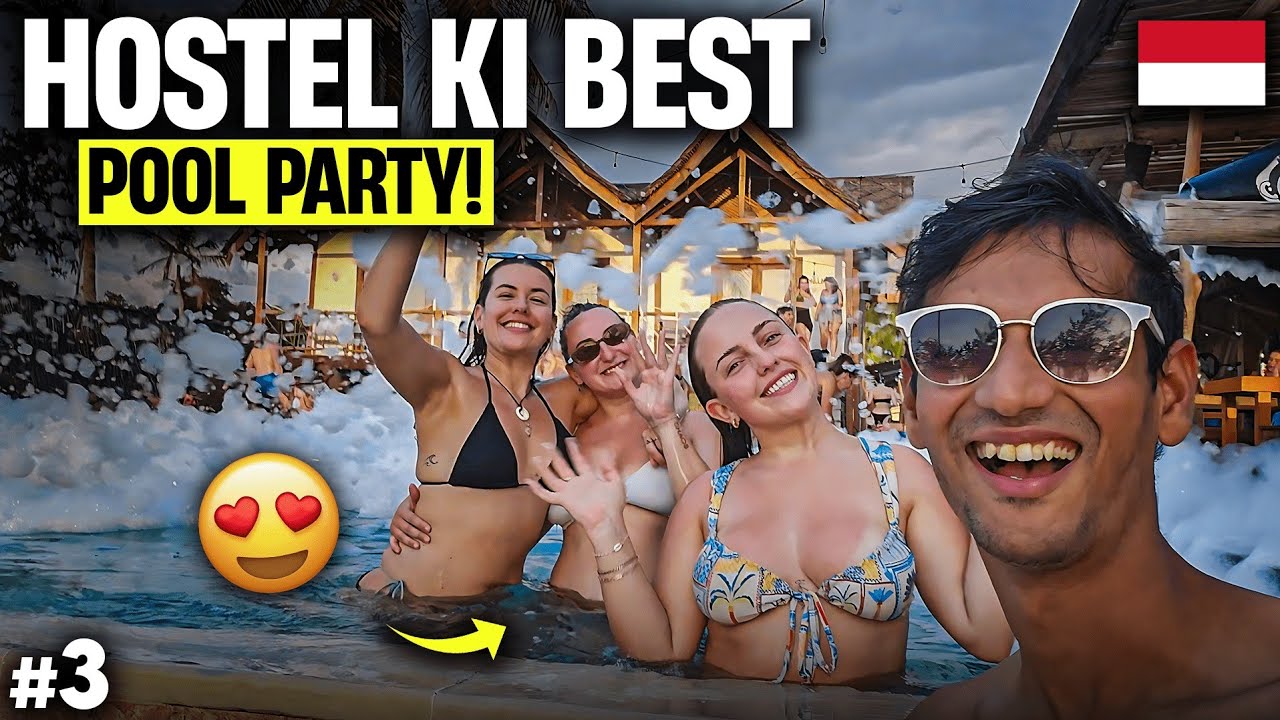 Traveling to Best PARTY ISLAND of Bali Indonesia - Gili Trawangan 🇮🇩