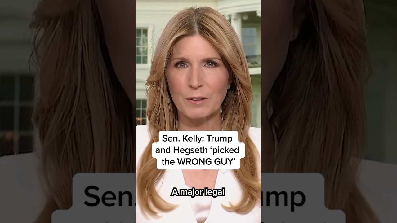 Sen. Kelly: Trump and Hegseth 'picked the WRONG guy'