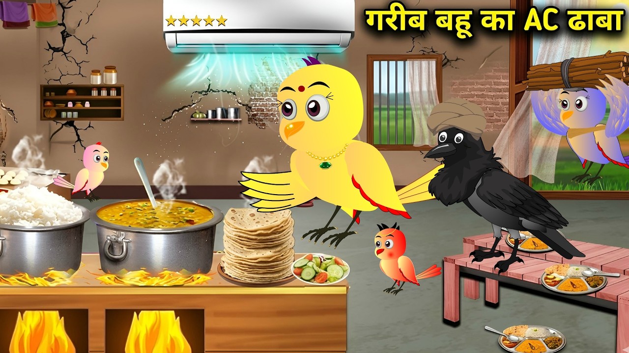 1-03-2026 rano Chidiya | greeb kuku aur hotel|  Rano Cartoon| rano birds stories tv