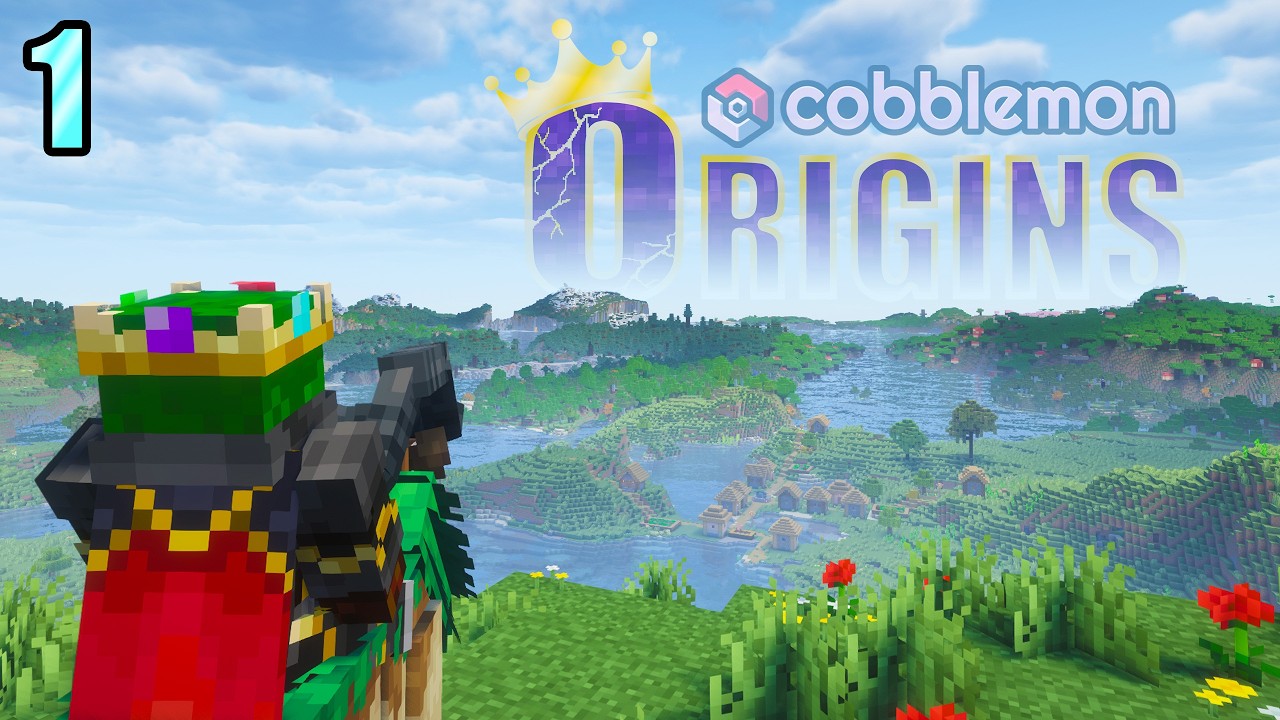 The Entire First Day of Cobblemon Origins || The Start of Something NEW!!