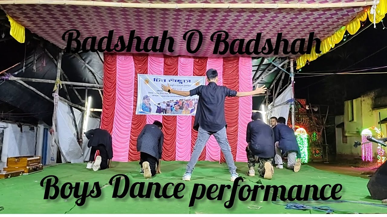 Baadshah O Baadshah | Shahrukh Khan & Twinkle Khanna | Baadshah | Bollywood | Boys group performance