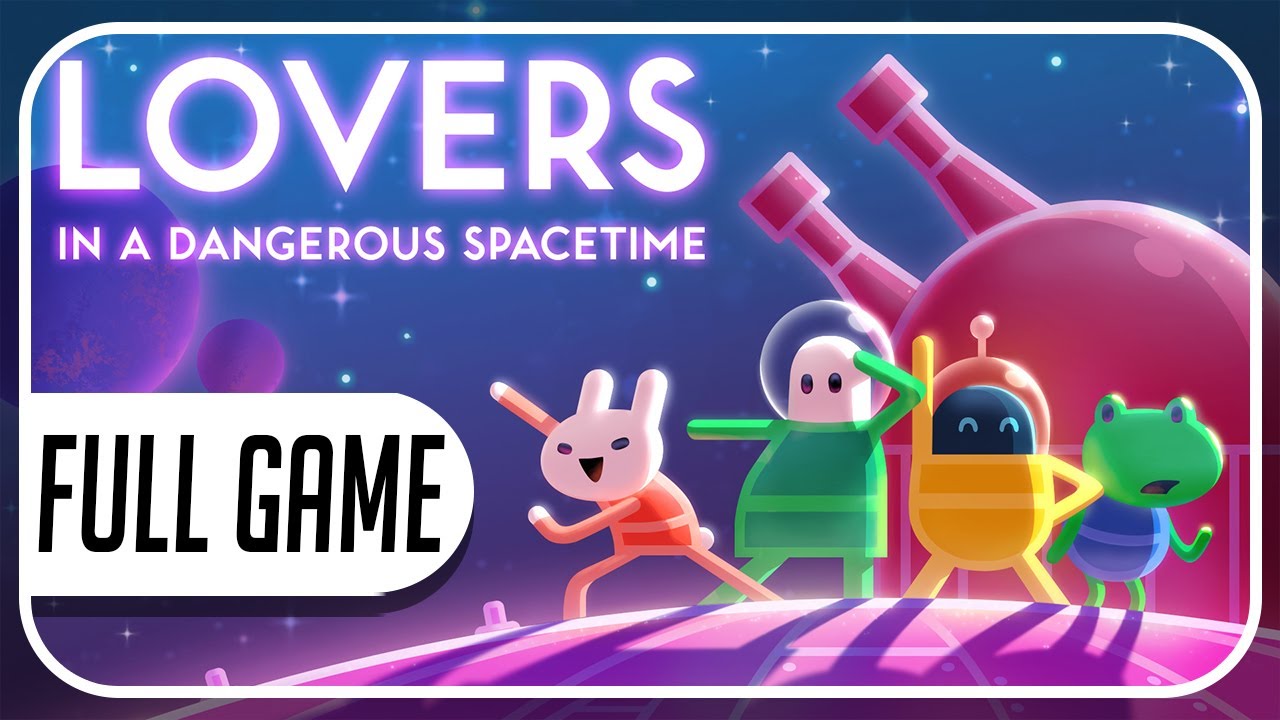 Lovers in a Dangerous Spacetime FULL GAME Walkthrough No Commentary (Longplay)