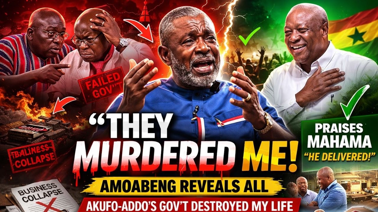 They Destroyed Everything!” – Kofi Amoabeng Blǎsts NPP, Speaks On Mahama’s Leadership