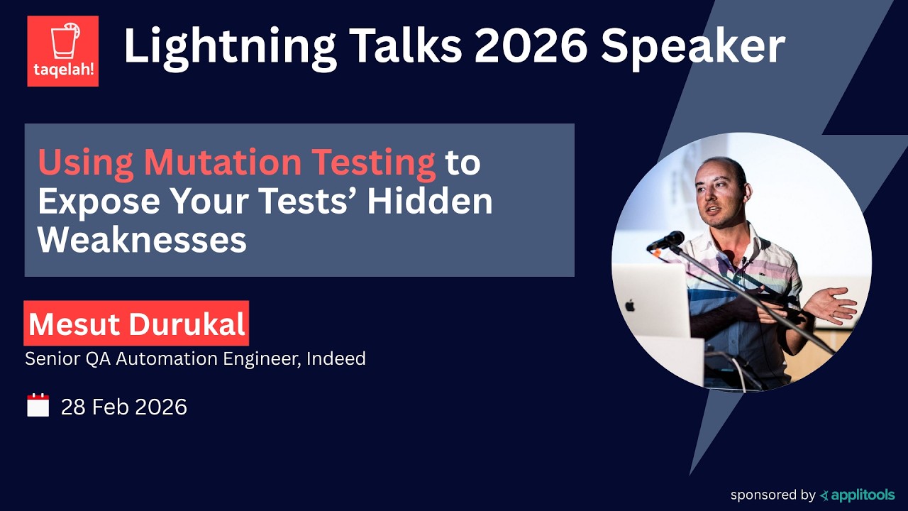 Using Mutation Testing to Expose Your Tests' Hidden Weaknesses by Mesut Durukal