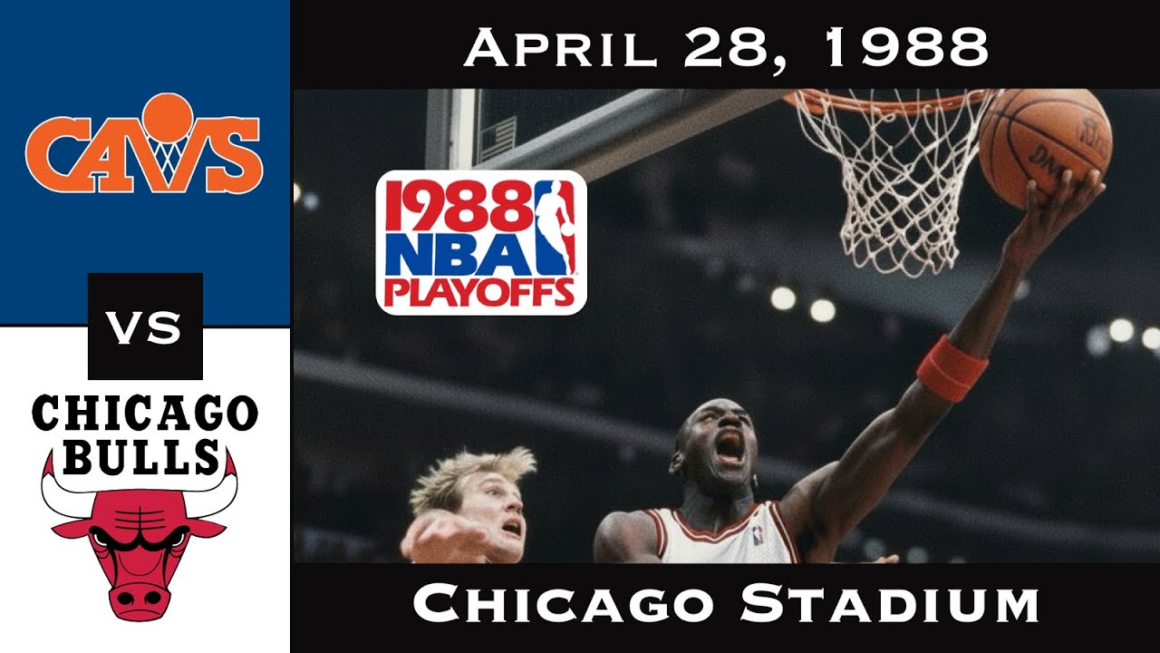 Full Game: The 50-Point Clinic with a Limp | Michael Jordan vs Cavs 1988 Playoffs (April 28, 1988)