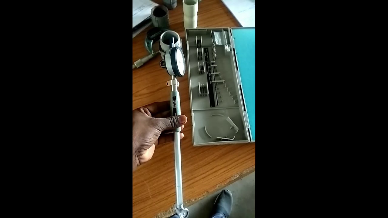measurement of bores using Dial bore indicator