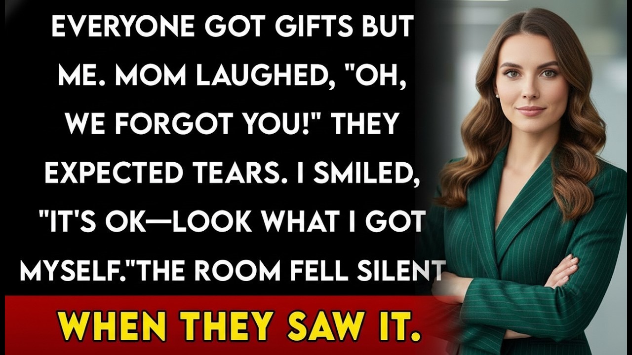 My Family Ignored Me at Christmas Dinner… Until I Revealed the Empire They Never Saw Coming