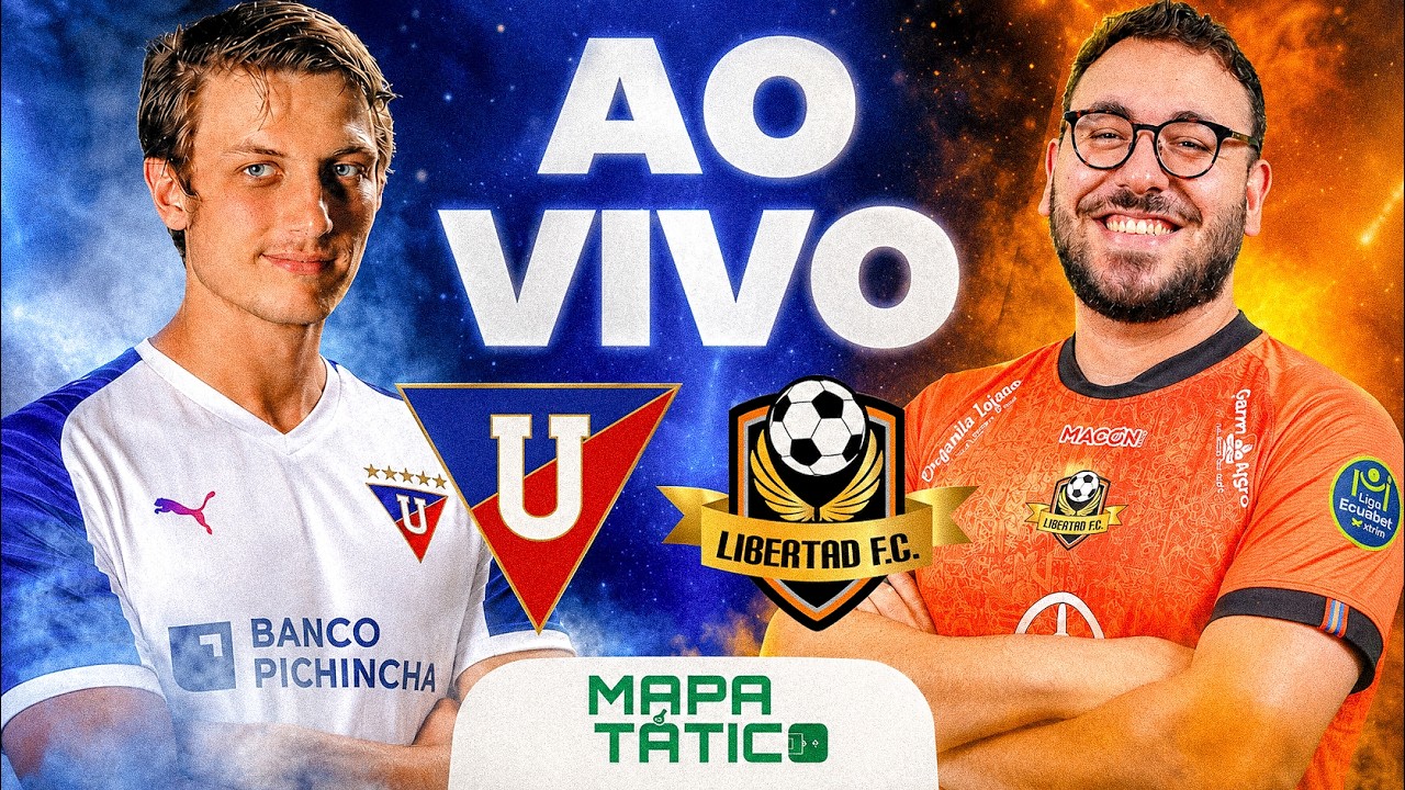 LDU QUITO X LIBERTAD AO VIVO 🔥 CAMPEONATO EQUATORIANO COM NARRA&Ccedil;&Atilde;O EM TEMPO REAL