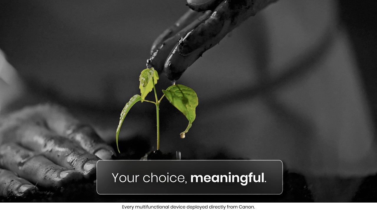 A Greener Tomorrow | Canon Enterprise Solutions