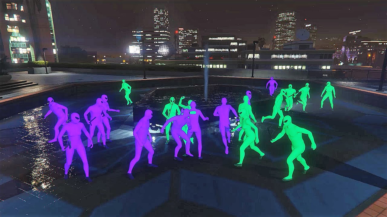 Alien Wars | GTA 5 NPC Wars 32