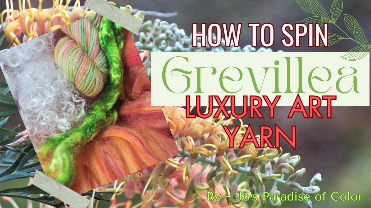 PART 1: Spinning up Grevillea Signature ART YARN with Locks