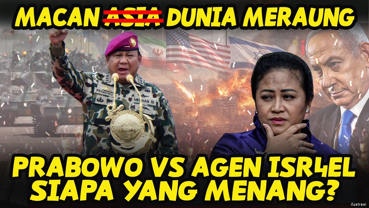 LANGKAH LICIN PRABOWO MEMBUAT AGEN ISR4EL TERPELESET, PRABOWO JADI SOROTAN DUNIA‼️