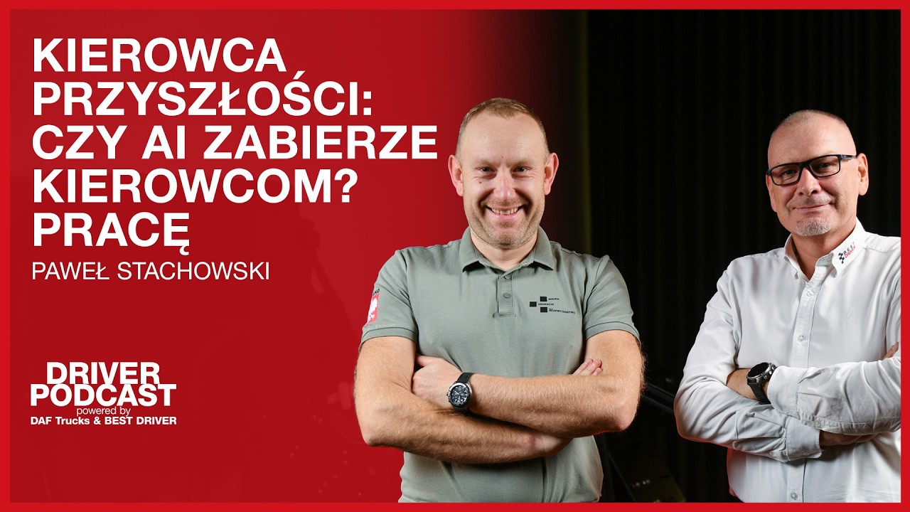 ZAPOWIEDŹ | Czy AI zabierze pracę kierowcom? Jak być kierowcą przyszłości? [Paweł Stachowski]