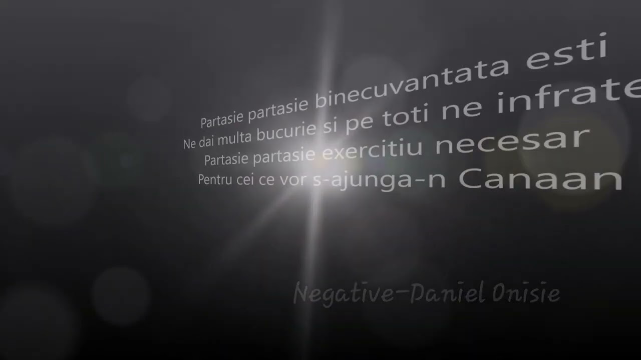 Partasie partasie - negativ