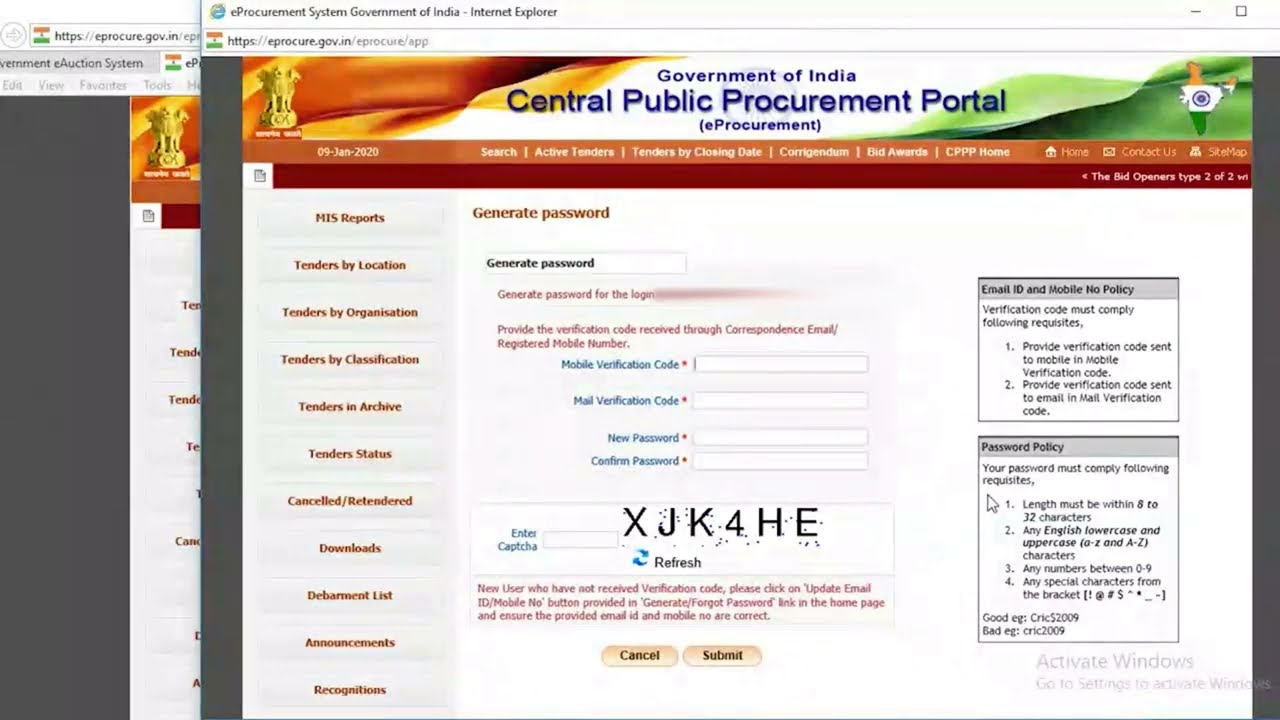 How to Registered E- Propcurement.gov.in || E-procurement pe register kaise kre #ytshorts