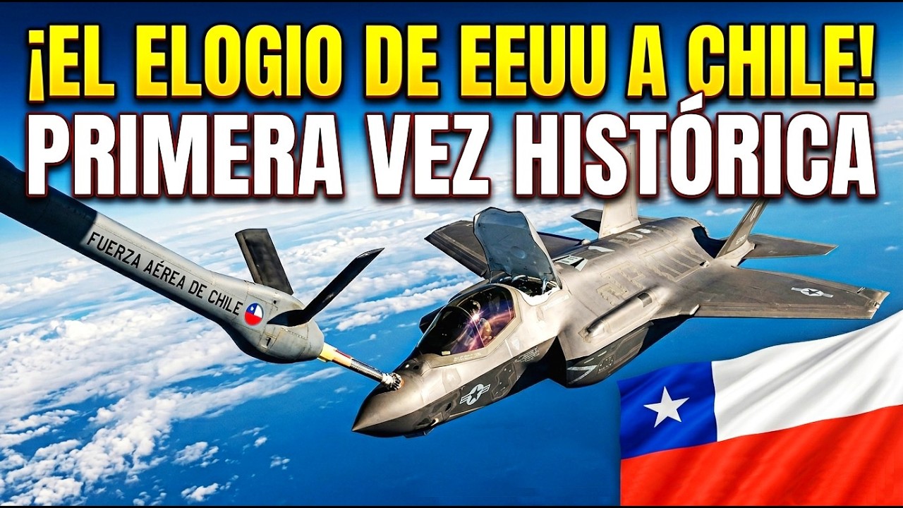 As&iacute; reabasteci&oacute; la FACh a dos F-35 de &eacute;lite de la USAF🇨🇱🇺🇸 #Chile #Valparaiso #Vi&ntilde;aDelMar #BioBio