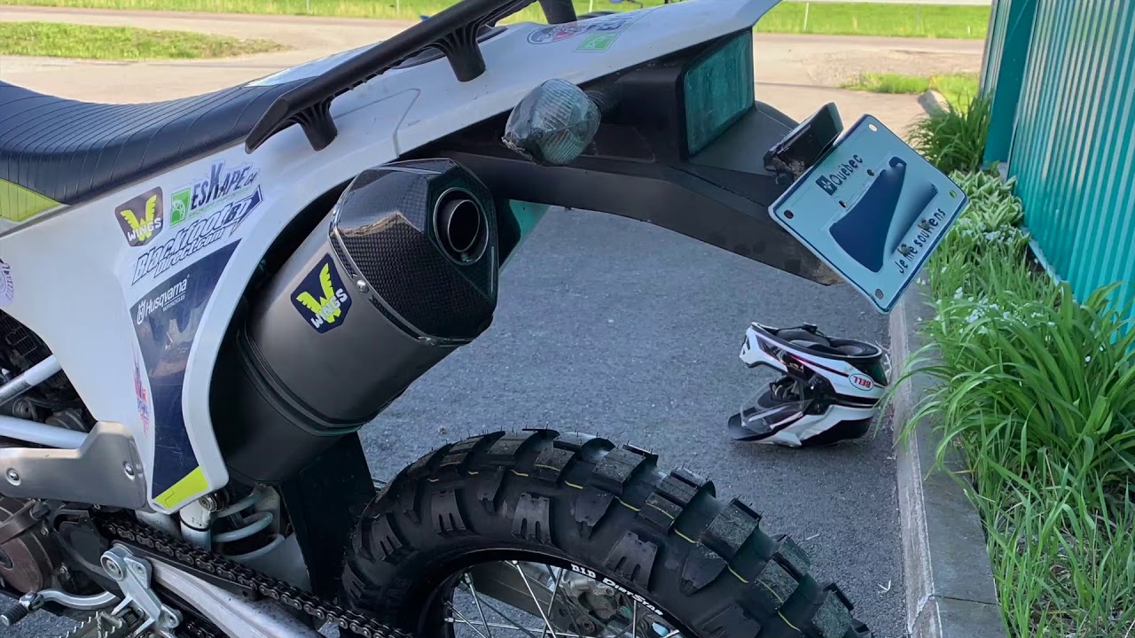 Husqvarna 701 enduro TKC80 + Mitas E09