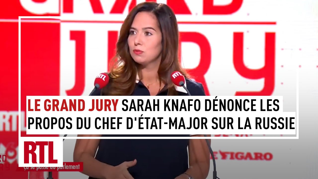 Le Grand Jury de la députée européenne Reconquête, Sarah Knafo