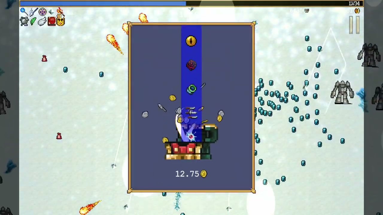 新ステージ「ホワイトアウト」に挑戦！！１．５倍速【ヴァンパイアサバイバーズ】switch版