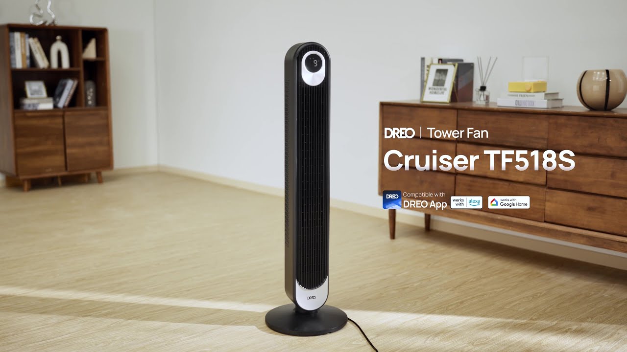 DREO Tower Fan 518S | The Legend Evolves, Stronger Than Ever
