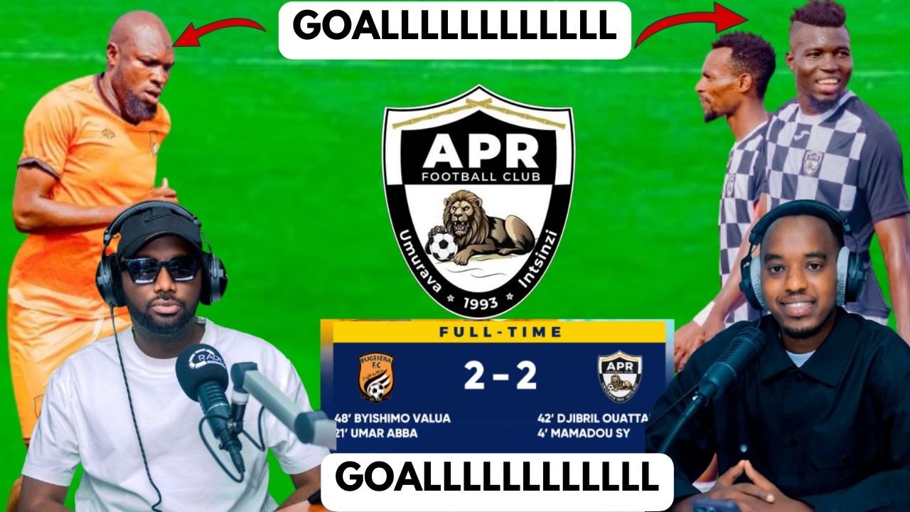 Nta muzamu APR FC ifite! Umva uko AXEL na RUGAJU bogeje ibitego bya APR FC na BUGESERA FC bararize